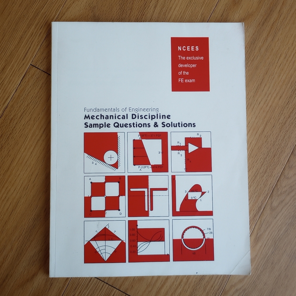 NCEES FE Mechanical Discipline Sample Questions & Solutions